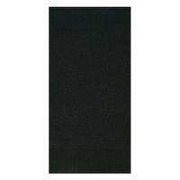 Hoffmaster 200100 FashnPoint Decorator Dinner Napkin, Ultra Ply, 1/8 Fold, Color in Depth Black, 15-1/2" x 15-1/2" (Pack of 800)