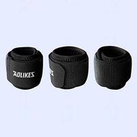 Extra Large Hand Wrist Support Wristband Protector Wrap Brace Gym Sports Fitness Guard (Color : Black)