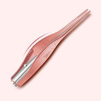 Leoie LED Flashlight Ear Pick Wax Remover Ear Cleaner Tweezer Ears Care Tool Rose gold