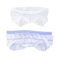 Artibetter 4pcs Disposable Incontinence Underwear Briefs Mesh Maternity Postpartum Panties Seamless Knit Pant (Random Color)