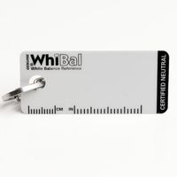 Genuine WhiBal G7 Certified Neutral White Balance Card - Keychain Card (1x2.2-Inch)