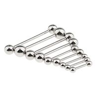 9Pcs Steel Tongue Bar Rings Lip Studs Belly Barbell Labret Body Piercing Set Best Beauty For gift Womans Party Accessory Creative Accessories Women Elegant