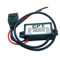 Fincos Waterproof DC/DC Converter Regulator 12V to 5V 3A 15W Car Led Display Power CPT Car Power Step Down Regulator