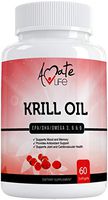 Krill Oil Supplement with Omega 3, 6 & 9, EPA, DHA Supports Memory, Joint & Health, Brain Functions No Fishy Smell Non-GMO & Made in The USA 60 Softgels by Amate Life