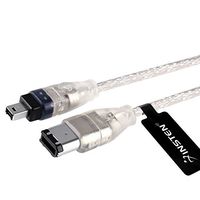 Durpower 10FT Firewire 1394 iLink 6-4 Pin DV Video Cable/Cord/Lead For Sony Handycam HDR-HC1/e