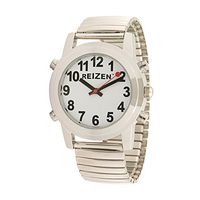Reizen Talking Watch - White Face - Expansion Band - English