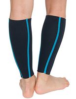 Delfin Spa Heat Maximizing Compression Calf Sleeves - Small, Turquoise