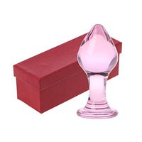 WENWING 4 Types Crystal Glass New Top Unique Design Amal Plug Shower Enema Beaded B'ut.t Pùg Pleasure Pocket Massager Trainer Sxx Toys Trainer for Women Men