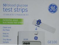 Bionime GE100 Test Strips, 6 Count