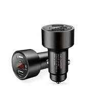 LFJNET Electronics Classic Car GPS Tracker Locator Real Time Tracking Device Dual USB Car Charger Voltmeter Black