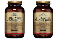 Solgar, Chelated Magnesium, 250 Tablets - 2pc