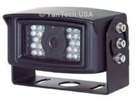 HQ CCD High Resolution 700TVL Surface Mount Rear View Backup Camera with 120 Degree Wide Angle View, Night Vision 28 IR LEDs, Reverse Image, Heavy Duty with 4-Pin Connector. by YanTech USA
