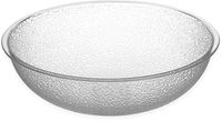 Carlisle 721007 Salad Bowls, Set of 12 (3.1-Quart, Polycarbonate, Clear, NSF)