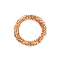 Artibetter Acupressure Bracelet Acupressure Rings Finger Massage Ring for Kids Teens Adults Sport (Golden)