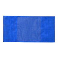 MJM International R-SL-18-N Replacement Mesh Sling for 18" Shower Chairs, Royal Blue/Forest Green/Mauve