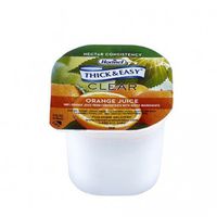 Hormel Drink Thick & Easy Orange Juice (Nectar Consistency), 4-Ounce Portion Control Cups (Pack of 24)
