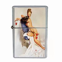 Vintage Retro Sexy Bridesmaid Party Dual Torch Lighter Pin Up Girl-146