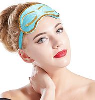BABEYOND Sleeping Eye Mask for Women Cute Eye Mask Sleeping Beauty Eye Mask Eye Cover Mask Sleep Mask (blue)