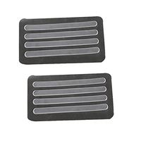 YaToy Silicone Gel Non Slip Thin Heel Strips Affixed Self adhesive Heel Grips Back Liner 5 Pack Clear