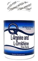 L-Arginine and L-Ornithine Free Form 120 Capsules ^GLS