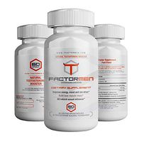T-Factor Men Testosterone Booster Supplement (60 Tablets) TFactor Supports Natural Testosterone Levels, Stamina, Endurance, Muscular Strength Healthy Weight Loss and Fat Burning (3)