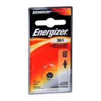 Energizer Zero Mercury Watch/Electronic Silver Oxide Battery Size 379 1 EA - Buy Packs and SAVE (Pack of 2)