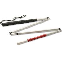 Ambutech Fibergls 4-Sec. Folding Cane-Pencil- 46in