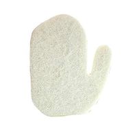 POPULAR LIFE Kleen Mitt White Mitt Refill for RIGHT Hand - One Size Fits Most | Scratch-Free, Fine Grade Scouring Pads
