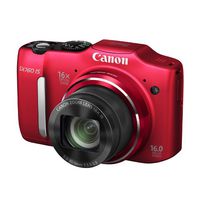 Canon PowerShot SX160 IS 16.0 MP Digital Camera with 16x Wide-Angle Optical Image Stabilized Zoom with 3.0-Inch LCD (Red) (OLD MODEL)
