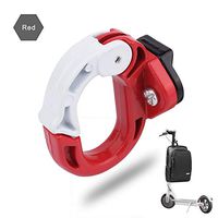 TOMALL Front Claw Hanger Metal Hook Electric Scooter Front Hook Red Aluminum Alloy Holder Hanger for Xiaomi Mijia M365