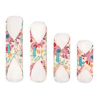 Charlie Banana 4 Feminine Pads Combo Peony Blossom