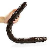 Adult Toy for Women Couples 21.56 Inch Realistic -ÐîldɔŠ Long Artificial Pennis with Double Heads (Color : Brown)