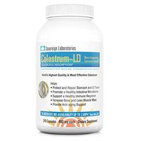 Advanced Absorption Liposomal Colostrum Capsule - 480mg / 240 Capsules - Proprietary LD Liposomal Delivery™ Provides up to 1500% More Bio-Availability Over Regular Colostrum