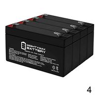 Mighty Max Battery 6V 1.3Ah Replacement for MK ES1.2-6 Wheelchair Battery - 4 Pack Brand Product