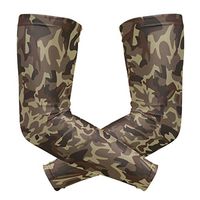 Anyangquji Camouflage Green Forest Arm Sleeve Protectiv for Man Elbow Brace for Arthritis (1 Pair)