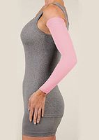 Juzo Soft Arm Sleeve 15-20 mmHg, Silicone Border (II, Pink)
