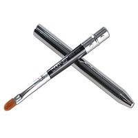 Elevin(TM)🌹🌹 Hot Makeup Powder Foundation Eyeshadow Eyeliner Lip Brush Tool (Silver)