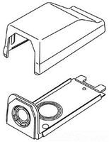 Wiremold Legrand 2310A Entrance End Fitting Raceway 2300 Series 1/2" And 3/4" 1" Trade Size Conduit