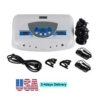 Zinnor Dual User Detox Foot Bath Spa Machine,Chi Cleanse Foot Detoxification Machine System, Body Detox Relaxation Devices with Far Infrared Ray Belt & Large LCD(US Shipping & 2-4Days Delivery)
