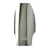 Continuous Air Freshener Dispenser, 6000 cu. ft. Coverage, Cartridge Refill Type, Silver - 1 Each