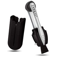 CarbonKlean Peeps Eyeglass Lens Cleaner - Efficient and Durable Carbon Microfiber Technology - Exclusively Used by NASA - 500 Uses (Black, 2 Pack)