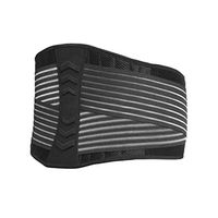 SUPVOX Lumbar Lower Back Brace and Support Belt with Breathable Mesh and Adjustable Straps for Back Pain Stress Relief Gym Accessories Size L