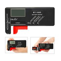 WSOOX Mini Digital Battery Tester For AA, AAA, C, D, PP3, 9V, 1.5V, Button Coin Cell