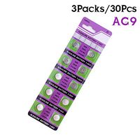 30Pcs 1.55V Battery AG9 LR936 394 SR936SW 194 V394 Alkaline Button Coin Cell