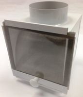 Atmosphere 9800416 ALT4 Secondary Lint Trap for Use with Dryer Booster Fans, 4"