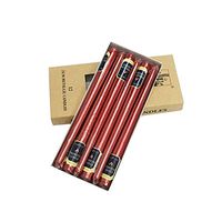 Home Decoration,Twisted Smokeless Dinner Table Long Candles Wax 12 Pcs/Set Taper-Spiral