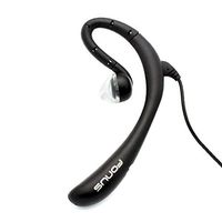 WIRED Headset MONO Hands-free Earphone 3.5mm Headphone Earpiece Boom Microphone Single Earbud [Black] for Verizon Motorola Droid Turbo 2 - Verizon Motorola Droid Ultra
