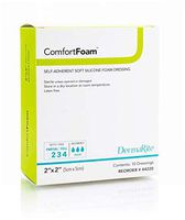 Dermarite Industries Comfort Foam, 2"x2", 10 Count