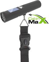 Cabin Max Digital Portable Travel Luggage Scale with 8 LED Torch
