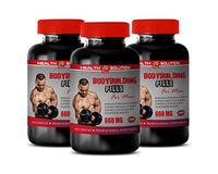 Testosterone Booster Estrogen Blocker - Muscle Mass Supplements for Men - Bodybuilding Pills for Men - Premium Herbal Supplements - dhea Testosterone Booster - rhodiola rosea Supplement Root - 3 Bot